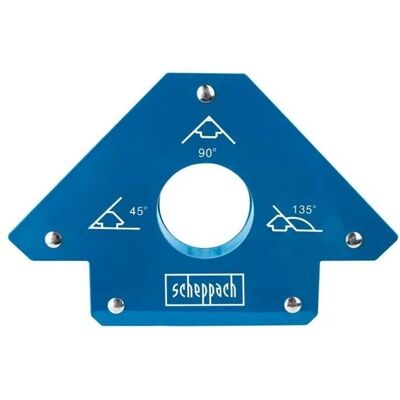 Scheppach - 45-90-135° - 8 kg escuadra magnética para soldar Scheppach - 45-90-135° - 8 kg escuadra magnética para soldar