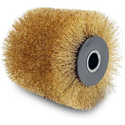 Scheppach Messingdrahtbürste für MRS1300 - Schleifrolle für Holz, Stein, Metall Scheppach Messingdrahtbürste für MRS1300 - Schleifrolle für Holz, Stein, Metall