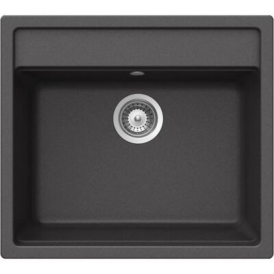 Schock - Nemo N-100 Onyx - 57 x 51 cm - Granite Quartz - Évier de cuisine - Publicité Schock - Nemo N-100 Onyx - 57 x 51 cm - Granite Quartz - Évier de cuisine - Publicité
