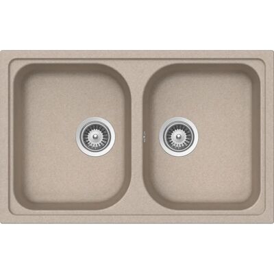 Évier Lithos N200SA58N Petite Taille Avena - Évier Évier Lithos N200SA58N Petite Taille Avena - Évier
