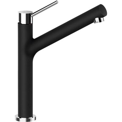 SCHOCK DION FA Küchenarmatur - Festa Schwenk 120° - Schwarz SCHOCK DION FA Küchenarmatur - Festa Schwenk 120° - Schwarz