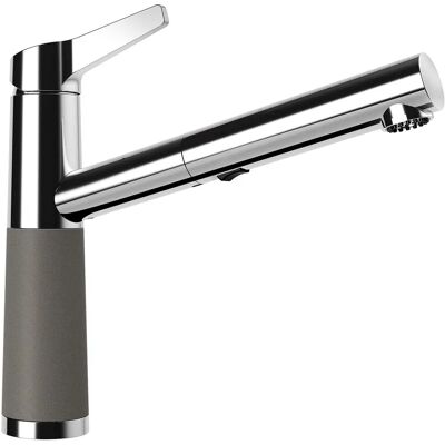 SCHOCK SC-510 SB Küchenarmatur - Ausziehbare Brause, 120° Schwenk, Hochdruck SCHOCK SC-510 SB Küchenarmatur - Ausziehbare Brause, 120° Schwenk, Hochdruck