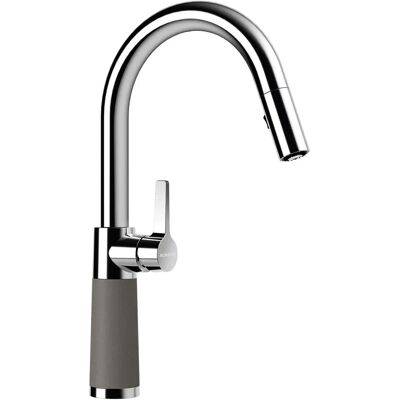 SCHOCK SC-520 SB - Grifo de Cocina Asphalt con Rociador Extraíble 120° SCHOCK SC-520 SB - Grifo de Cocina Asphalt con Rociador Extraíble 120°