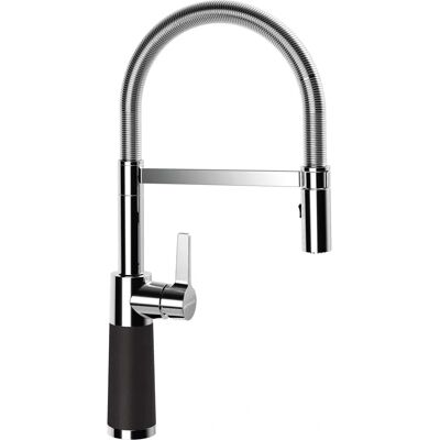 SCHOCK SC-550 Schwarze Küchenarmatur mit Schwenk 150° - Küchenarmatur SCHOCK SC-550 Schwarze Küchenarmatur mit Schwenk 150° - Küchenarmatur