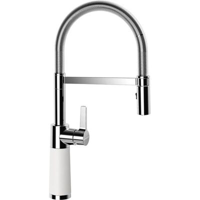 Rubinetto cucina SCHOCK SC-550 Bianco - Girevole, Doccia, Anti-riflusso Rubinetto cucina SCHOCK SC-550 Bianco - Girevole, Doccia, Anti-riflusso