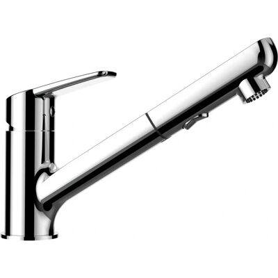 Grifo de cocina SCHOCK Daja - Cromo, 16.2cm H, 5cm Ø, Gris Grifo de cocina SCHOCK Daja - Cromo, 16.2cm H, 5cm Ø, Gris