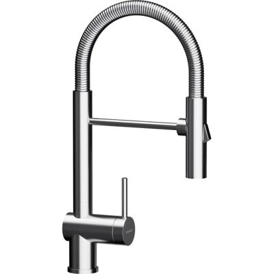 Grifo de Cocina SCHOCK Sina Acero Inoxidable - Alta Presión, Giratorio 90° Grifo de Cocina SCHOCK Sina Acero Inoxidable - Alta Presión, Giratorio 90°