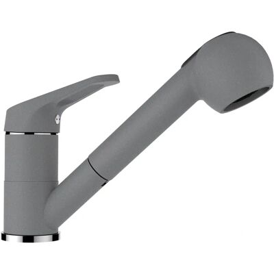 SCHOCK Cosmos SB Küchenarmatur - Ausziehbare Brause, Keramikkartusche, Flexible Anschlussschläuche SCHOCK Cosmos SB Küchenarmatur - Ausziehbare Brause, Keramikkartusche, Flexible Anschlussschläuche