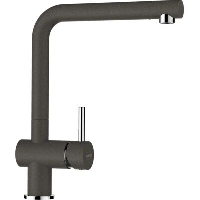 Rubinetto cucina SCHOCK EPOS FA - Girevole 360°, Aeratore risparmio acqua, asfalto Rubinetto cucina SCHOCK EPOS FA - Girevole 360°, Aeratore risparmio acqua, asfalto