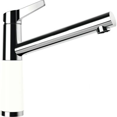 Grifo de Cocina Blanco SCHOCK SC-510 FA ND - Baja Presión, 360° Giratorio Grifo de Cocina Blanco SCHOCK SC-510 FA ND - Baja Presión, 360° Giratorio