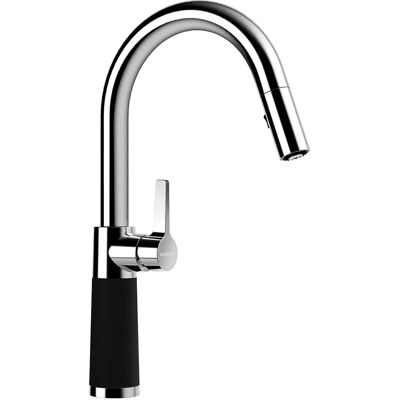 Grifo de Cocina SCHOCK SC-520 SB - Mango extraíble, Giro 120°, Negro Night Grifo de Cocina SCHOCK SC-520 SB - Mango extraíble, Giro 120°, Negro Night