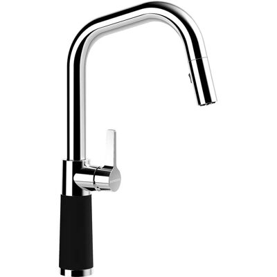 SCHOCK SC-530 SB Küchenarmatur - Ausziehbare Brause, Schwenkbereich 120°, Schwarz SCHOCK SC-530 SB Küchenarmatur - Ausziehbare Brause, Schwenkbereich 120°, Schwarz