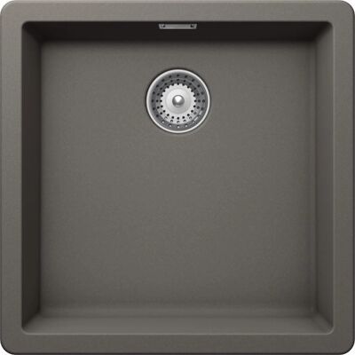 Fregadero de cuarzo compuesto Schock N100U - Silverstone Fregadero de cuarzo compuesto Schock N100U - Silverstone