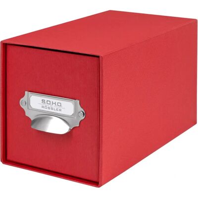 Rössler 1327452360 CD-Organizer Rot mit Griff - Aufbewahrungsbox Rössler 1327452360 CD-Organizer Rot mit Griff - Aufbewahrungsbox