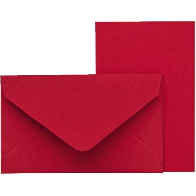 Rössler - 18298095036 - Rot - 40 Stk - Grußkarten-Set Rössler - 18298095036 - Rot - 40 Stk - Grußkarten-Set
