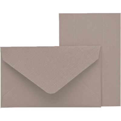 Rössler - 18298095049 - Taupe - 40 pce - Ensemble de cartes de vœux - Publicité Rössler - 18298095049 - Taupe - 40 pce - Ensemble de cartes de vœux - Publicité