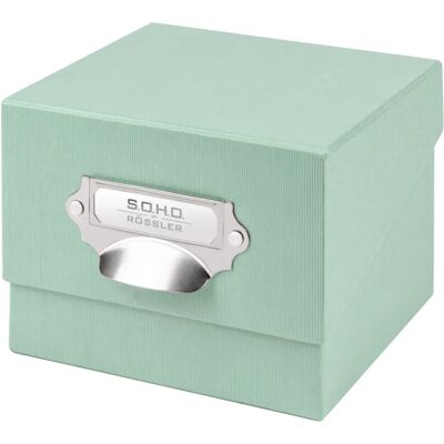 Rössler fényképtartó doboz - Menta - 167x125x152mm Rössler fényképtartó doboz - Menta - 167x125x152mm