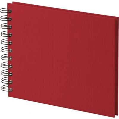 Album photo Rössler S.O.H.O. - 40 feuilles - Reliure spirale - Rouge Album photo Rössler S.O.H.O. - 40 feuilles - Reliure spirale - Rouge