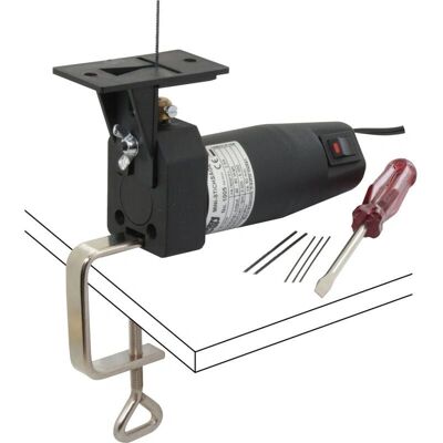 Donau Elektronik Mini Seghetto - 45-80W, 15-18V, per legno, metallo, plastica Donau Elektronik Mini Seghetto - 45-80W, 15-18V, per legno, metallo, plastica