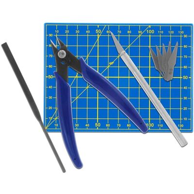 Donau Elektronik MS09 Tool Set - Model Building - 9 Pieces Donau Elektronik MS09 Tool Set - Model Building - 9 Pieces