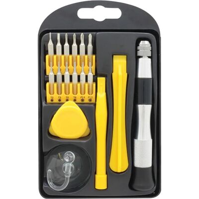 Donau Handy Reparatur Set - 17-teiliges Werkzeugset Donau Handy Reparatur Set - 17-teiliges Werkzeugset