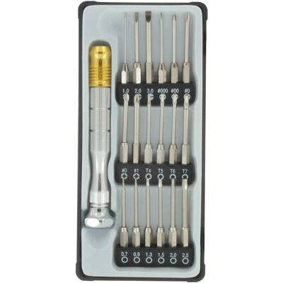 Donau Elektronik MBS18 Bit set - 18-piece, Extra Long, Multi-Color Donau Elektronik MBS18 Bit set - 18-piece, Extra Long, Multi-Color