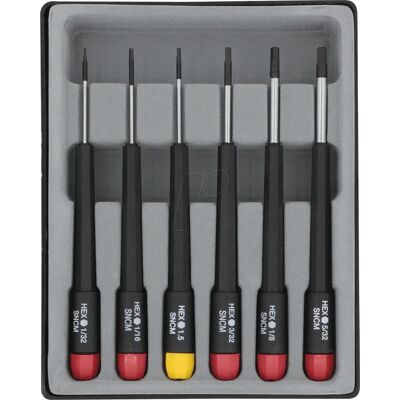 Donau Elektronik Precision Hex Screwdriver Set - Electronic & Mechanical Tools Donau Elektronik Precision Hex Screwdriver Set - Electronic & Mechanical Tools