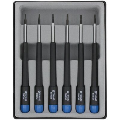 Donau Elektronik GmbH T-Profil-Schraubenzieher-Set - Präzision, 6 Stück Donau Elektronik GmbH T-Profil-Schraubenzieher-Set - Präzision, 6 Stück