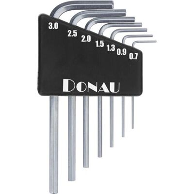 Donau Elektronik 820 Inbussleutel Set - 7 Stuks - Duitsland Donau Elektronik 820 Inbussleutel Set - 7 Stuks - Duitsland