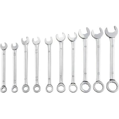 Donau Gabelschlüssel-Set 4-11 mm - Kleine Größen Donau Gabelschlüssel-Set 4-11 mm - Kleine Größen