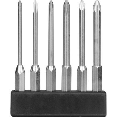 Donau Elektronik MBS71 6-piece Phillips Pozidriv bit set Donau Elektronik MBS71 6-piece Phillips Pozidriv bit set