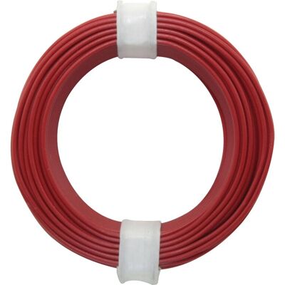 Cavo elettrico rosso Donau 105-0 - 10m Cavo elettrico rosso Donau 105-0 - 10m