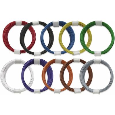 Donau Elektronik 110-MIX Kupferkabel-Set - Multicolore - 10m Donau Elektronik 110-MIX Kupferkabel-Set - Multicolore - 10m