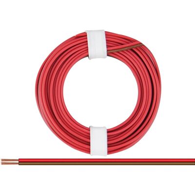 Donau 225-08 Kabel audio - 5m Brązowy i Czerwony Donau 225-08 Kabel audio - 5m Brązowy i Czerwony