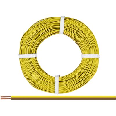 Donau 225-380 Audiokabel - Flexibel 2 x 0,25 mm², 50 m, Braun-Gelb Donau 225-380 Audiokabel - Flexibel 2 x 0,25 mm², 50 m, Braun-Gelb