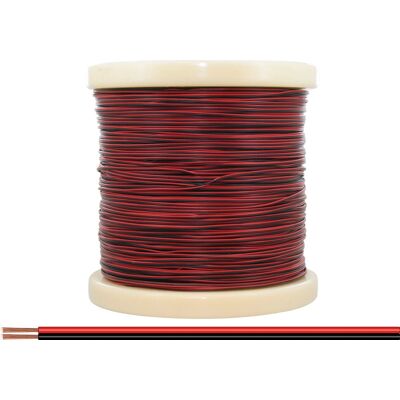 Donau 218-500 Audiokabel - 500 m Länge Rot/Schwarz Donau 218-500 Audiokabel - 500 m Länge Rot/Schwarz