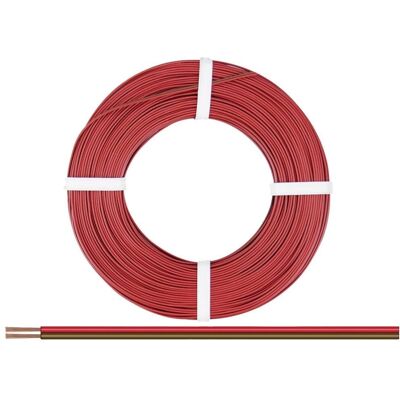 Donau Zwillingslitze 25m - Flexibles Flachkabel - 2x0,75mm² - Rot-Braun - Elektrik Donau Zwillingslitze 25m - Flexibles Flachkabel - 2x0,75mm² - Rot-Braun - Elektrik