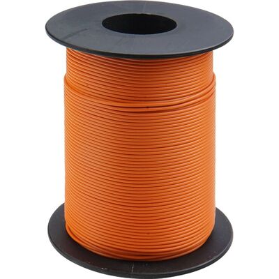 Donau Elektronik 125-S25-7 Elektrische draad - Oranje - 25m Donau Elektronik 125-S25-7 Elektrische draad - Oranje - 25m