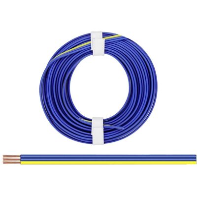 Donau Elektronik 325-223 Blau, Gelb Flexibles Verkabelungskabel Donau Elektronik 325-223 Blau, Gelb Flexibles Verkabelungskabel