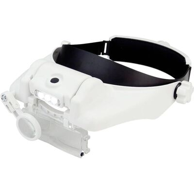 Donau Elektronik KBLP60 Head-mounted Magnifier - Adjustable LED Lighting Donau Elektronik KBLP60 Head-mounted Magnifier - Adjustable LED Lighting