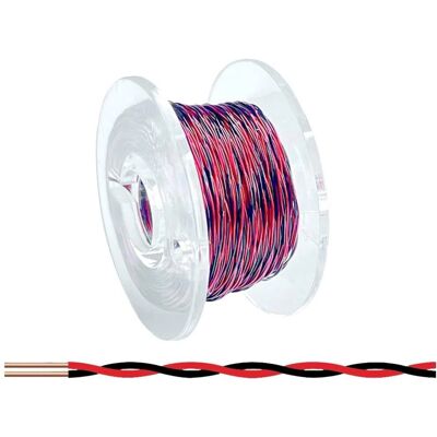 Donau Elektronik Geverfd koperdraad - 0,15mm - 10m Donau Elektronik Geverfd koperdraad - 0,15mm - 10m