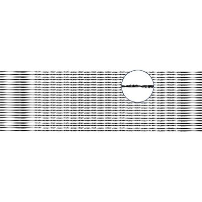 Donau Elektronik Kapsavssblade - 24 stk 130mm til blødt og hårdt træ Donau Elektronik Kapsavssblade - 24 stk 130mm til blødt og hårdt træ