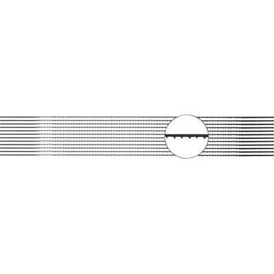 Ensemble de lames de scie pour métaux Donau Elektronik - 12 pcs, 130mm - Publicité Ensemble de lames de scie pour métaux Donau Elektronik - 12 pcs, 130mm - Publicité