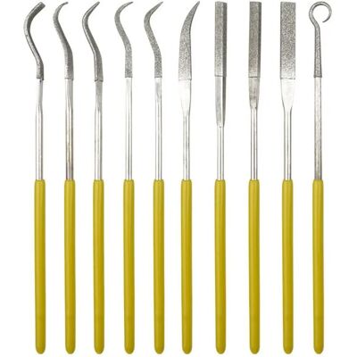 Donau M52 Nadel Feilen Set - Härdematerialien - 140mm Donau M52 Nadel Feilen Set - Härdematerialien - 140mm