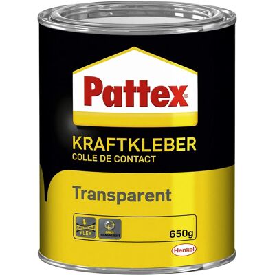 Pattex - PXT3C - Kontaktkleber - Transparent - 650g - Klebstoff Pattex - PXT3C - Kontaktkleber - Transparent - 650g - Klebstoff