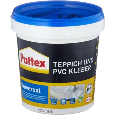 Pattex - Colle pour Tapis & PVC - 1kg - Universelle Pattex - Colle pour Tapis & PVC - 1kg - Universelle