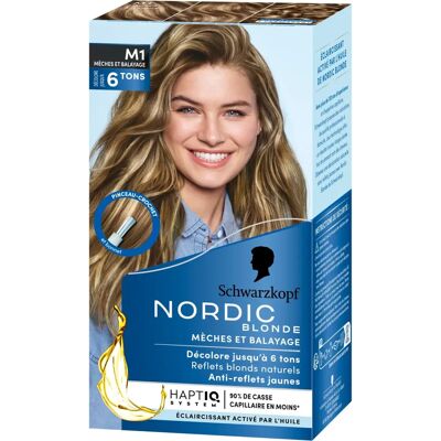 Kit de Mechas Nordic Blonde M1 de Schwarzkopf - Kit de Mechas Kit de Mechas Nordic Blonde M1 de Schwarzkopf - Kit de Mechas