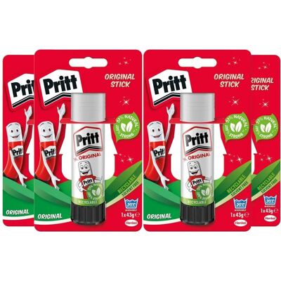 Pritt limstift multipack - Limstift, 4x43g, Skola & Hobbys Pritt limstift multipack - Limstift, 4x43g, Skola & Hobbys