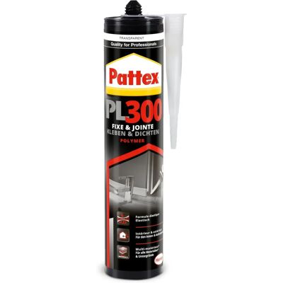 Pattex PPL3T Pegamento de montaje transparente Pattex PPL3T Pegamento de montaje transparente