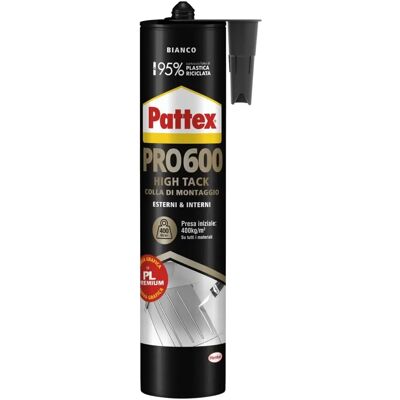Pattex PRO600 Bianco Colla Forte - 440g Pattex PRO600 Bianco Colla Forte - 440g